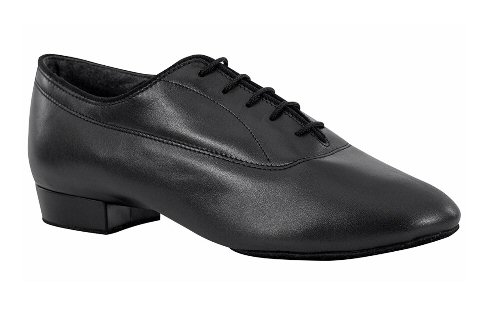 6510 Oxford split sole ballroom shoes black leather