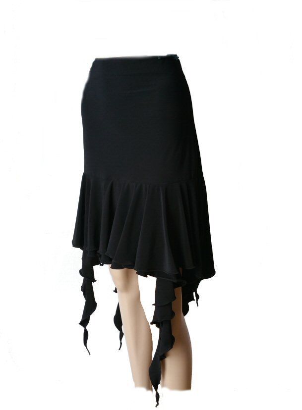 Latin skirt with floats