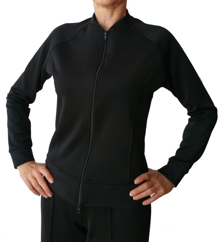 Heavenly stretchy Warm up Cool down jacket