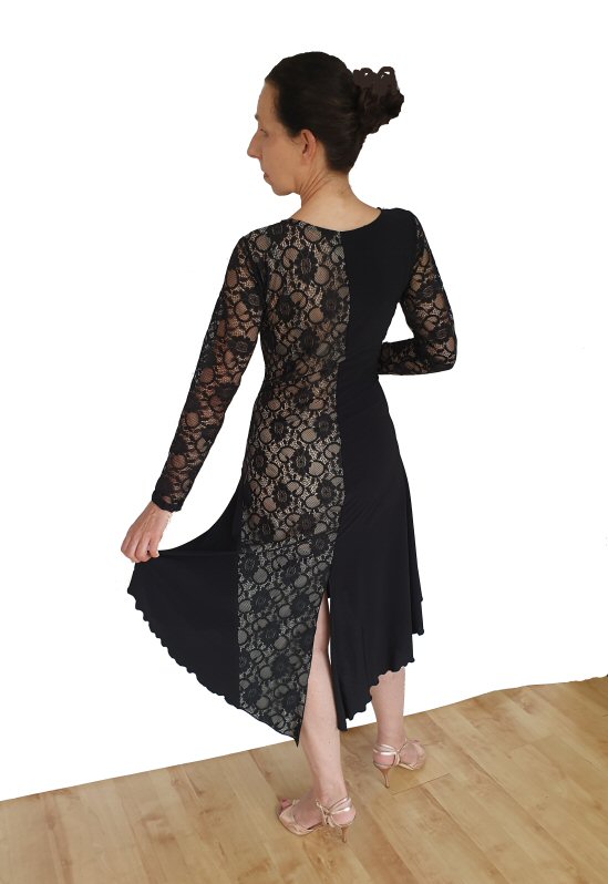Tango dress with lace