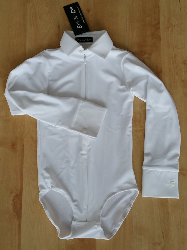 Boys Ballroom competition shirt with Zip