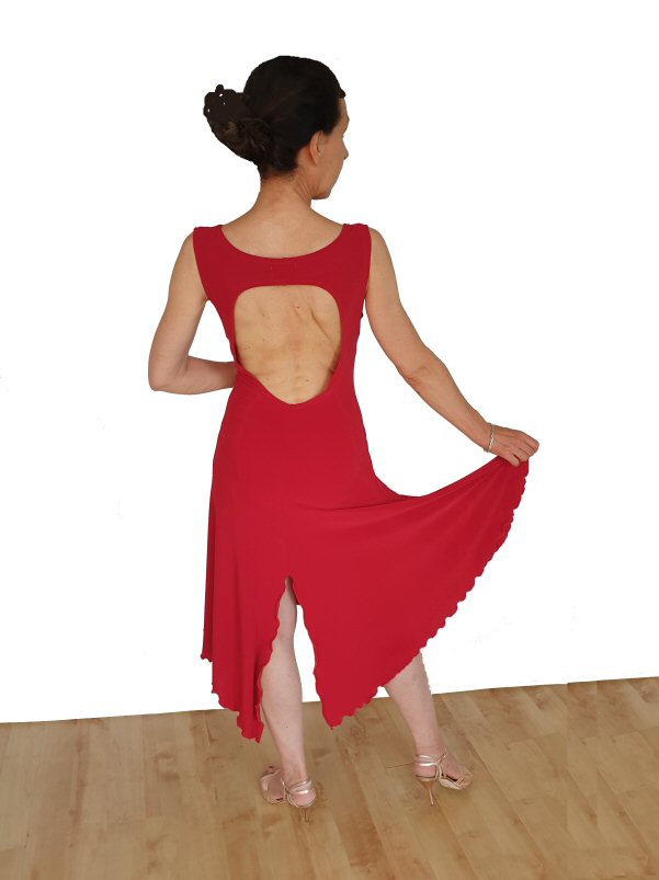 Basic Argentine Tango open back dress