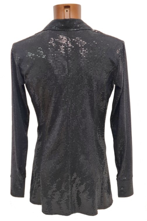 All shiny sequin black jacket