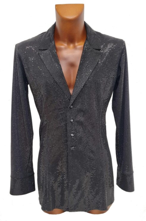 All shiny sequin black jacket
